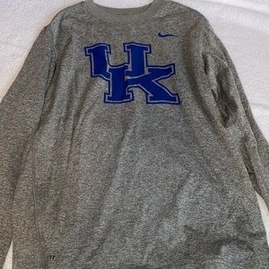 Nike University of Kentucky kids long sleeve shirt